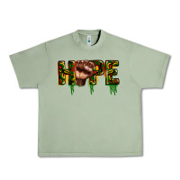 Oil Green hope juneteenth Urban Heavy Tee - CowGirlArtShop