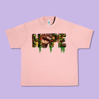 Hope Juneteenth Urban Heavy Tee Designed By Cowgirlartshop