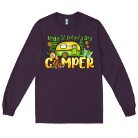 Plum Happy St. Patrick's Day camper Long Sleeve Tee - HowdyJamesFarm