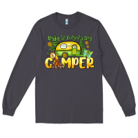 Smoke Happy St. Patrick's Day camper Long Sleeve Tee - HowdyJamesFarm