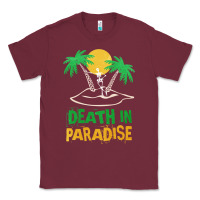 Burgundy Death in Paradise - gift idea Classic Tee - trangStudio