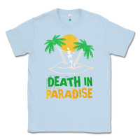 Dusty Blue Death in Paradise - gift idea Classic Tee - trangStudio