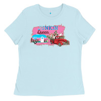 Baby Blue Queen Junker Ladies Tee - Bettercallsaul