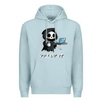 Killin' It Shirt Funny Grim Reaper Halloween Sarcasm Premium Hoodie | Teevron