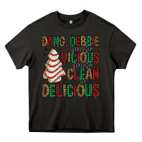 Asphalt dang debbie christmas tree cake Heavy Core Tee - Jasminsmagicworld