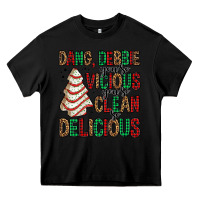 Black dang debbie christmas tree cake Heavy Core Tee - Jasminsmagicworld