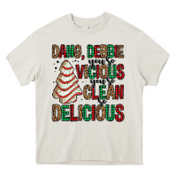 Cream dang debbie christmas tree cake Heavy Core Tee - Jasminsmagicworld