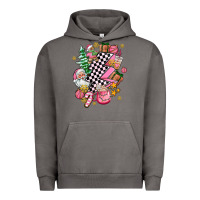 Pigment Tornado pink christmas lightning bolt Urban Hoodie - AdoDesignShop