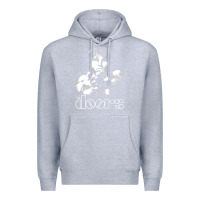 Heather Grey Jim Morrison Premium Hoodie - trangStudio