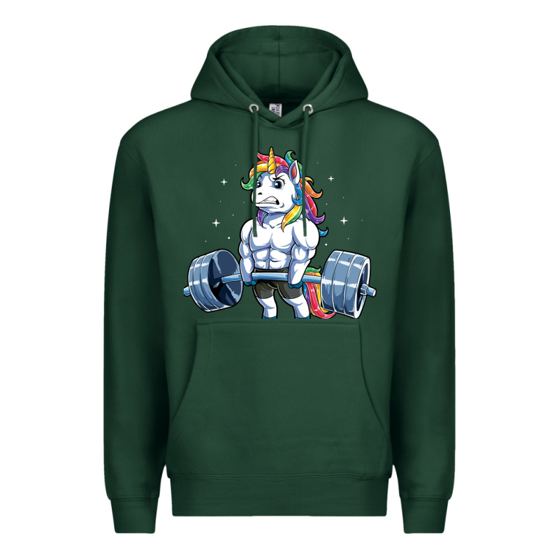 Unicorn Weightlifting T Fitness Gym Deadlift Rainbow Gifts Party Men W Premium Hoodie by trangStudio | Teevron