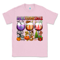 Bubblegum Pink hallothanksmas Classic Tee - texasbilliewilder