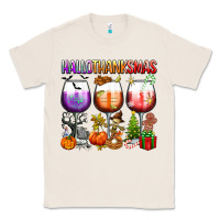 Natural hallothanksmas Classic Tee - texasbilliewilder