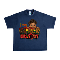 Navy i am black history black boy peekaboo juneteenth Urban Heavy Tee - CowGirlArtShop