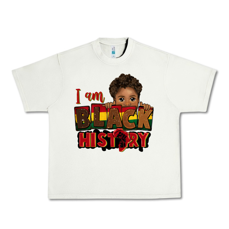 I Am Black History Black Boy Peekaboo Juneteenth Urban Heavy Tee by CowGirlArtShop | Teevron