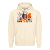 Sandshell happy easter day eggs Zipper Hoodie - RacoonDesign
