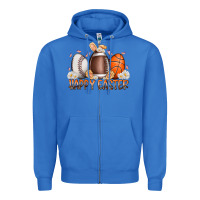True Royal happy easter day eggs Zipper Hoodie - RacoonDesign