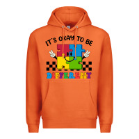 Carrot It's Okay To Be Different Premium Hoodie - CowhideDigitalArt