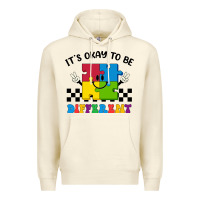 Sandshell It's Okay To Be Different Premium Hoodie - CowhideDigitalArt