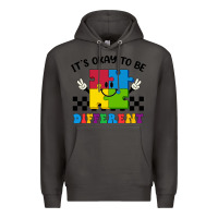 Smoke It's Okay To Be Different Premium Hoodie - CowhideDigitalArt