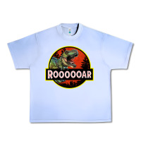Grape Ice t rex roaring Urban Heavy Tee - RanaPortraitStore