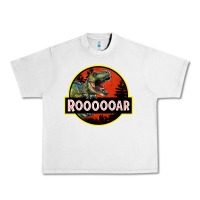 Lunar Rock t rex roaring Urban Heavy Tee - RanaPortraitStore