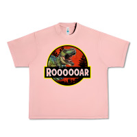 Salmon t rex roaring Urban Heavy Tee - RanaPortraitStore