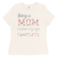 Bone Being A Mom Makes My Life Complete For dark Ladies Tee - Bettercallsaul