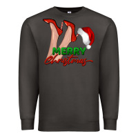 Smoke merry Christmas heels Premium Sweatshirt - BarkalooDesign