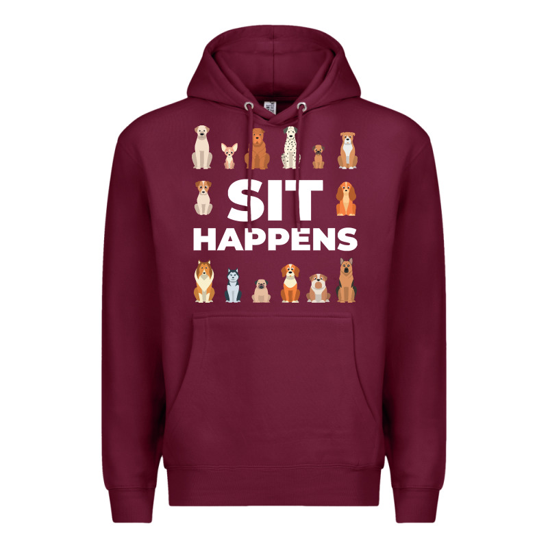 Dog Funny S It Happens Pet Sitting Design Premium Hoodie by trangStudio | Teevron