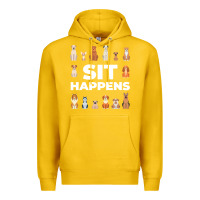 Lemon Dog Funny S It Happens Pet Sitting Design Premium Hoodie - trangStudio