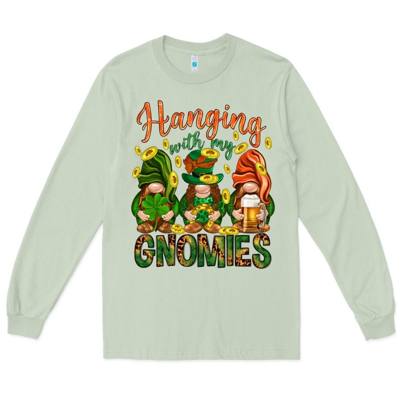Hanging With My Gnomies Long Sleeve Tee by HowdyJamesFarm | Teevron