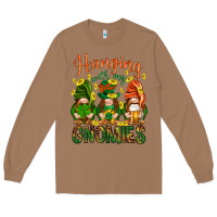 Toasted Coconut Hanging with my gnomies Long Sleeve Tee - HowdyJamesFarm