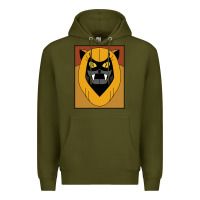 Army Green Ookla The Mok Saturday Morning Cartoon Pop Art gift Premium Hoodie - trangStudio