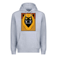 Heather Grey Ookla The Mok Saturday Morning Cartoon Pop Art gift Premium Hoodie - trangStudio