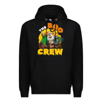 Black booba the boo crew halloween costume for kids boys girls Premium Hoodie - trangStudio
