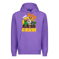 Purple booba the boo crew halloween costume for kids boys girls Premium Hoodie - trangStudio