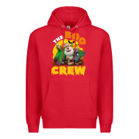 Red booba the boo crew halloween costume for kids boys girls Premium Hoodie - trangStudio
