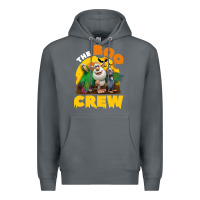 Rock booba the boo crew halloween costume for kids boys girls Premium Hoodie - trangStudio