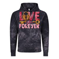 Cloud Black Love you forever Valentine's Day Vintage Hoodie - HowdyJamesFarm