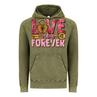 Vintage Olive Love you forever Valentine's Day Vintage Hoodie - HowdyJamesFarm