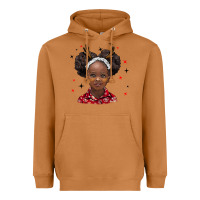 Meerkat christmas african girl Heavyweight Hoodie - BarkalooDesign
