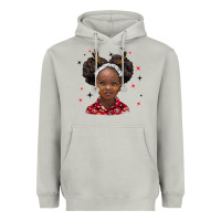 Moon Dust christmas african girl Heavyweight Hoodie - BarkalooDesign