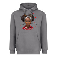 Storm christmas african girl Heavyweight Hoodie - BarkalooDesign