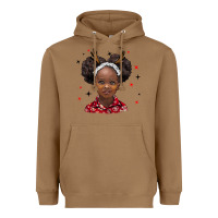 Toasted Coconut christmas african girl Heavyweight Hoodie - BarkalooDesign