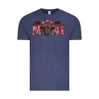 Vintage Denim Valentine's day mini black highland calf Vintage Tee - RanaPortraitStore
