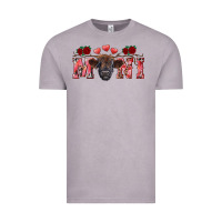 Vintage Zinc Valentine's day mini black highland calf Vintage Tee - RanaPortraitStore