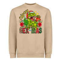 Mushroom Merry Rexmas Heavyweight Sweatshirt - CowhideDigitalArt