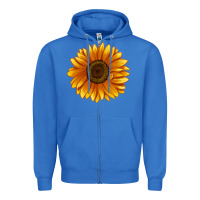 True Royal Soraya Sunflower Zipper Hoodie - LillyAllenDesigns