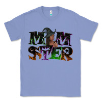 Colony Blue Momster with witch Classic Tee - NancyCooperArtShop
