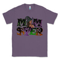 Lavender Momster with witch Classic Tee - NancyCooperArtShop